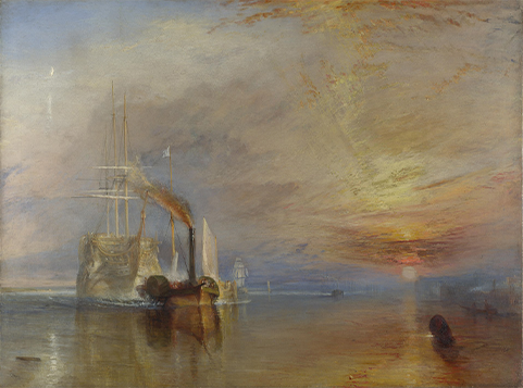 The Fighting Temeraire, by JMW Turner